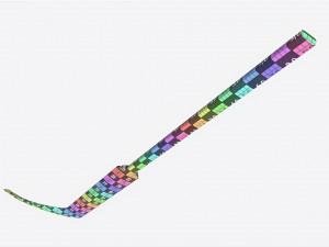 Ice Hockey Goalie Stick Modelo 3D