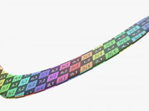 Ice Hockey Stick 3D Model