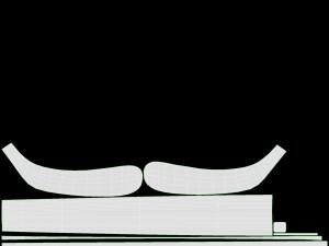 Ice Hockey Stick Modello 3D