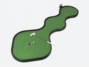 Miniature Golf Course 01 3D Model