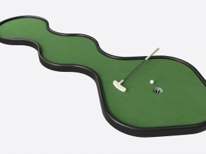 Miniature Golf Course 01 3D 模型