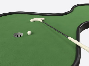 Miniature Golf Course 01 3D 模型