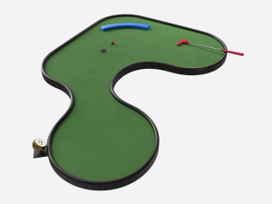 Miniature Golf Course 02 Modelo 3D