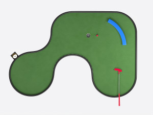 Miniature Golf Course 02 3D Model