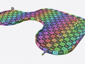 Miniature Golf Course 02 3D Model