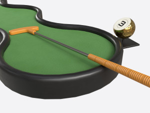 Miniature Golf Course 03 3D Model