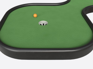 Miniature Golf Course 03 3D Model
