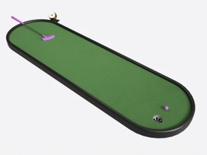 Miniature Golf Course 04 Model 3D