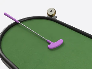 Miniature Golf Course 04 3D Model