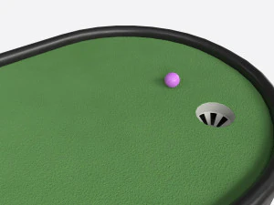 Miniature Golf Course 04 3D Model