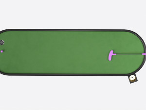 Miniature Golf Course 04 Model 3D