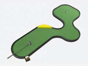 Miniature Golf Course 05 Modelo 3D