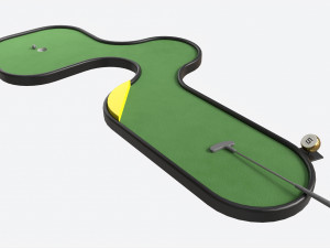 Miniature Golf Course 05 Modello 3D