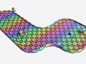 Campo de Minigolfe 06 Modelo 3D