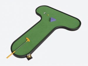 Miniature Golf Course 08 3D Model