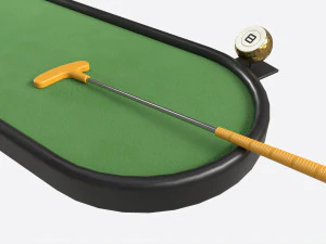 Campo de Minigolfe 08 Modelo 3D