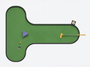 Campo de Minigolfe 08 Modelo 3D