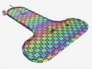 Campo de Minigolfe 08 Modelo 3D