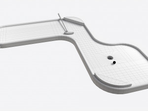 Miniature Golf Course 09 Model 3D