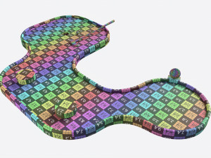 Miniature Golf Course 10 Modello 3D