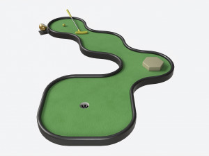 Miniature Golf Course 11 3D 모델