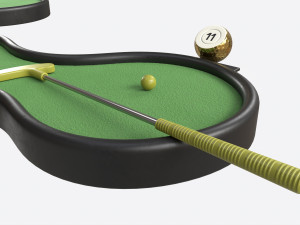 Miniature Golf Course 11 3Dモデル
