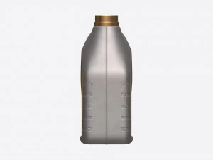 Motor Oil Can Mockup 3D Model