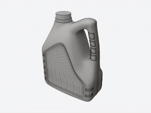 Motor Oil Can Mockup 3D Модель