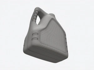 Motor Oil Can Mockup 3D Model