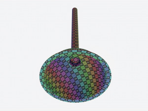 Plunger with Wooden Handle Modelo 3D
