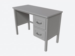 Pottery Barn Belden Desk 3D Модель
