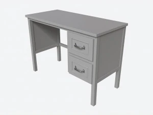 Pottery Barn Belden Desk 3D Model