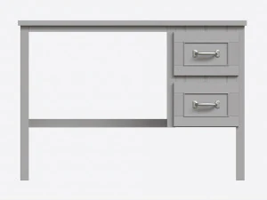 Pottery Barn Belden Desk 3D Model