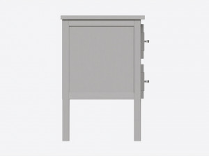 Pottery Barn Belden Desk 3D Модель