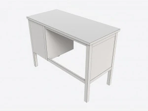 Pottery Barn Belden Desk 3D Model