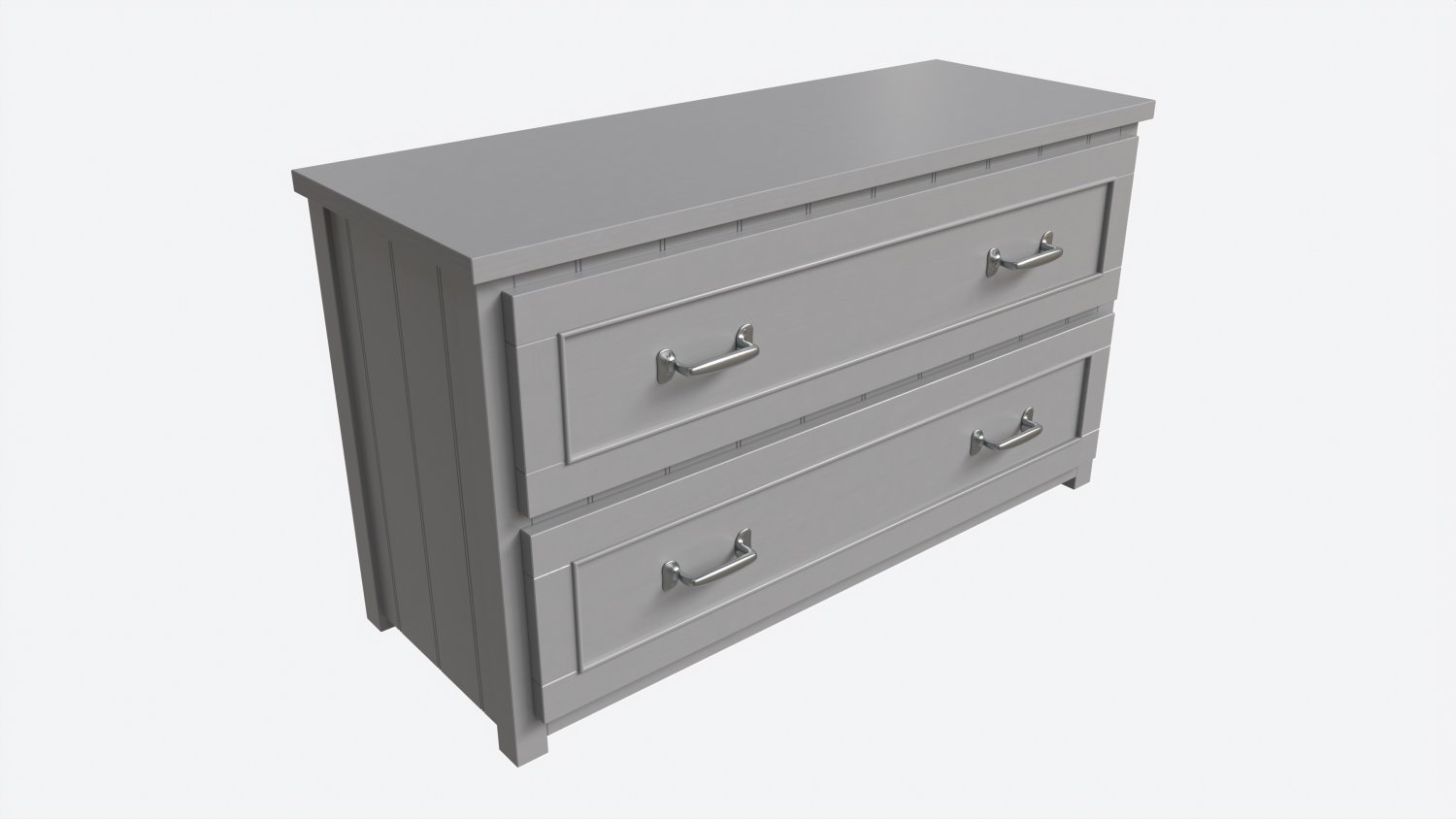 Pottery Barn Belden End of bed Dresser 3D in