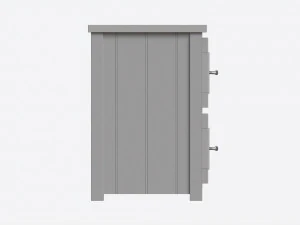 Komoda na końcu ł&oacute;żka, stodoła garncarska Belden Model 3D