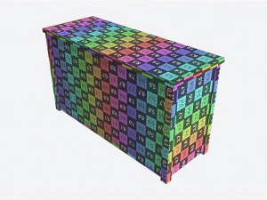 Komoda na końcu ł&oacute;żka, stodoła garncarska Belden Model 3D