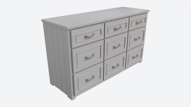 Pottery barn shop gray dresser