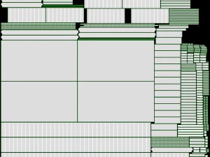 Letti gemelli Pottery Barn Belden con ripiano testiera Modello 3D