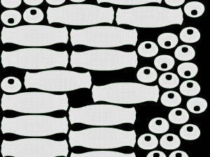 Letti gemelli Pottery Barn Belden con ripiano testiera Modello 3D