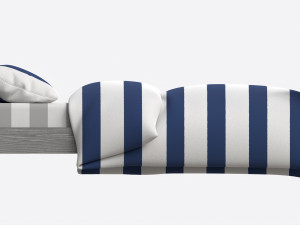 Pottery Barn Kendall Bed Double Model 3D