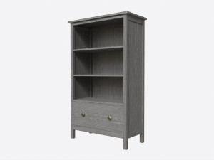 Pottery Barn Kendall Bookcase Tall 3D Model