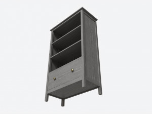 Pottery Barn Kendall Bookcase Tall 3D Model
