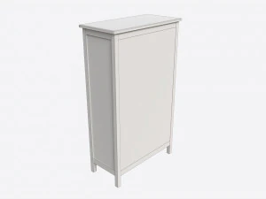 Libreria alta Pottery Barn Kendall Modello 3D