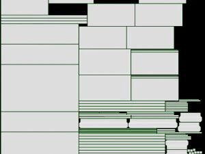 Libreria alta Pottery Barn Kendall Modello 3D