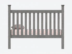 Pottery Barn Kendall Convertible Crib 3D Model