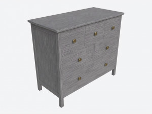 Pottery Barn Kendall Dresser 3D Model