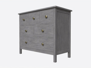 Pottery Barn Kendall Dresser 3D Model