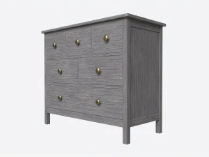 Cassettiera Kendall del fienile in ceramica Modello 3D